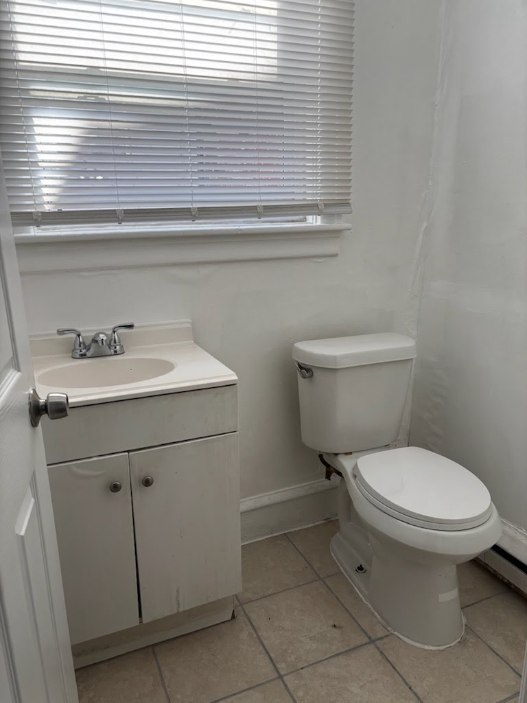 Private powder room